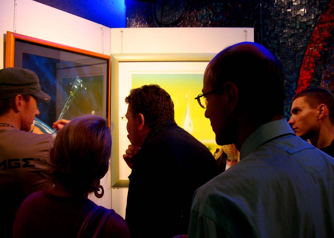 Photo: Opening day, Spacelands-Exhibition at Planetarium Nürnberg