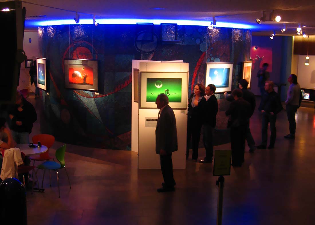 Photo: Exhibition opening day at Planetarium Nürnberg