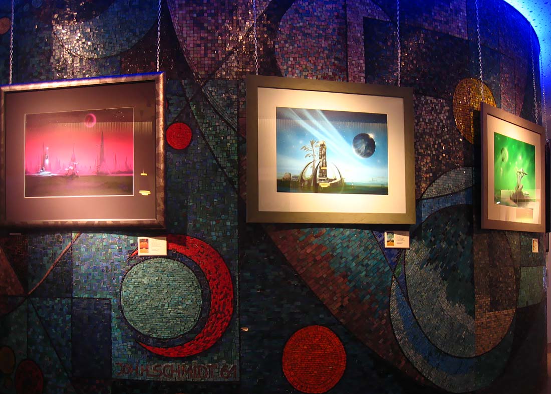 Foto: Vernissage im Planetarium Nürnberg